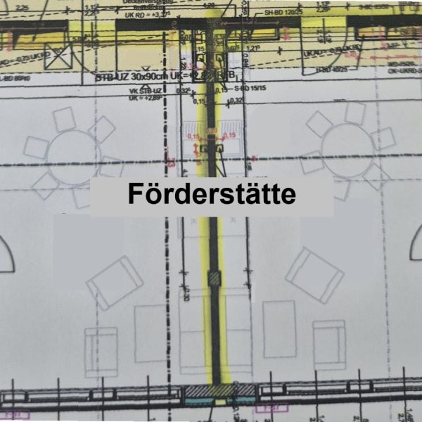Grundriss Förderstätte